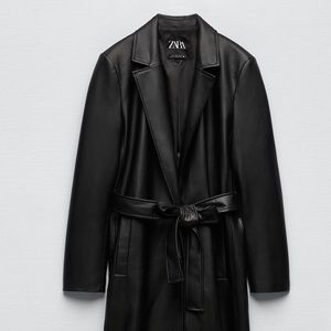 Faux leather Zara jacket